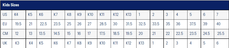 ASICS KIDS SHOE SIZE CHART 1867f0cb fac8 49bb 8567 22463199d370