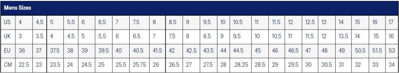 ASICS MENS SHOE SIZE CHART 1b3d8064 881e 4138 983f 599c06e3bc2e