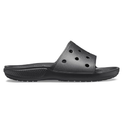 crocs unisex classic slides black